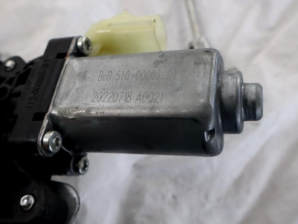 3430300312 MOTORINO MECCANISMO ALZA-VETRO ALZA-CRISTALLO PORTA POSTERIORE SINISTRA EVO EVO3 1.5 G 83KW 5M 5P (2022) RICAMBIO USATO 6204110U19A3
