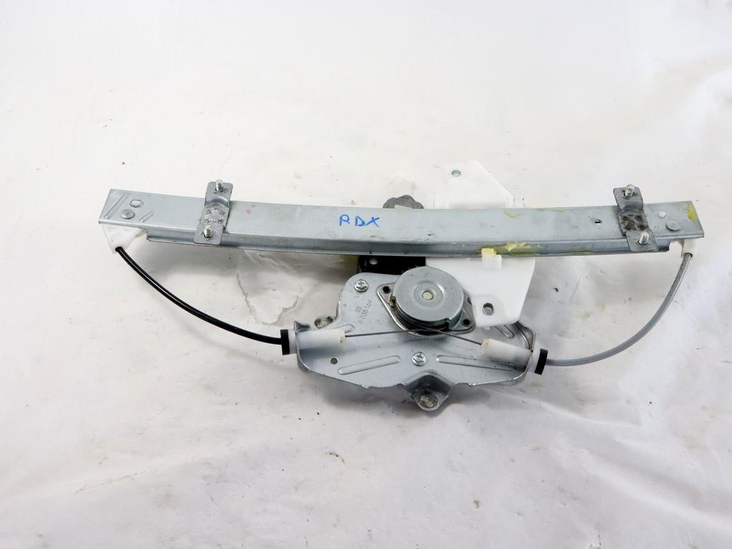 3430300313 MOTORINO MECCANISMO ALZA-VETRO ALZA-CRISTALLO PORTA POSTERIORE DESTRA EVO EVO3 1.5 G 83KW 5M 5P (2022) RICAMBIO USATO 6204210U19A3