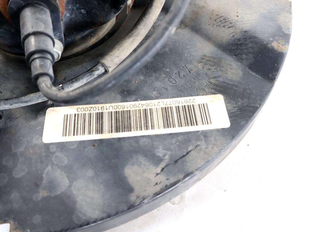 3360100080 MONTANTE SOSPENSIONE ANTERIORE DESTRO MOZZO CUSCINETTO 3370100112 3370100115 EVO EVO3 1.5 G 83KW 5M 5P (2022) RICAMBIO USATO 