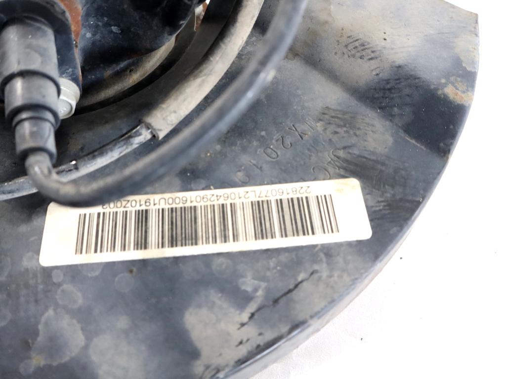 3360100080 MONTANTE SOSPENSIONE ANTERIORE DESTRO MOZZO CUSCINETTO 3370100112 3370100115 EVO EVO3 1.5 G 83KW 5M 5P (2022) RICAMBIO USATO 