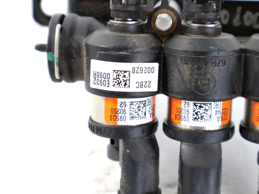 3610100260 TUBO INIEZIONE CON SERIE INIETTORI GAS GPL EVO EVO3 1.5 G 83KW 5M 5P (2022) RICAMBIO USATO 