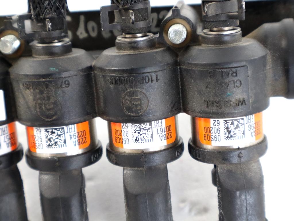 3610100260 TUBO INIEZIONE CON SERIE INIETTORI GAS GPL EVO EVO3 1.5 G 83KW 5M 5P (2022) RICAMBIO USATO 