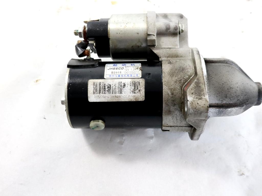1043100GG010 MOTORINO AVVIAMENTO EVO EVO3 1.5 G 83KW 5M 5P (2022) RICAMBIO USATO 