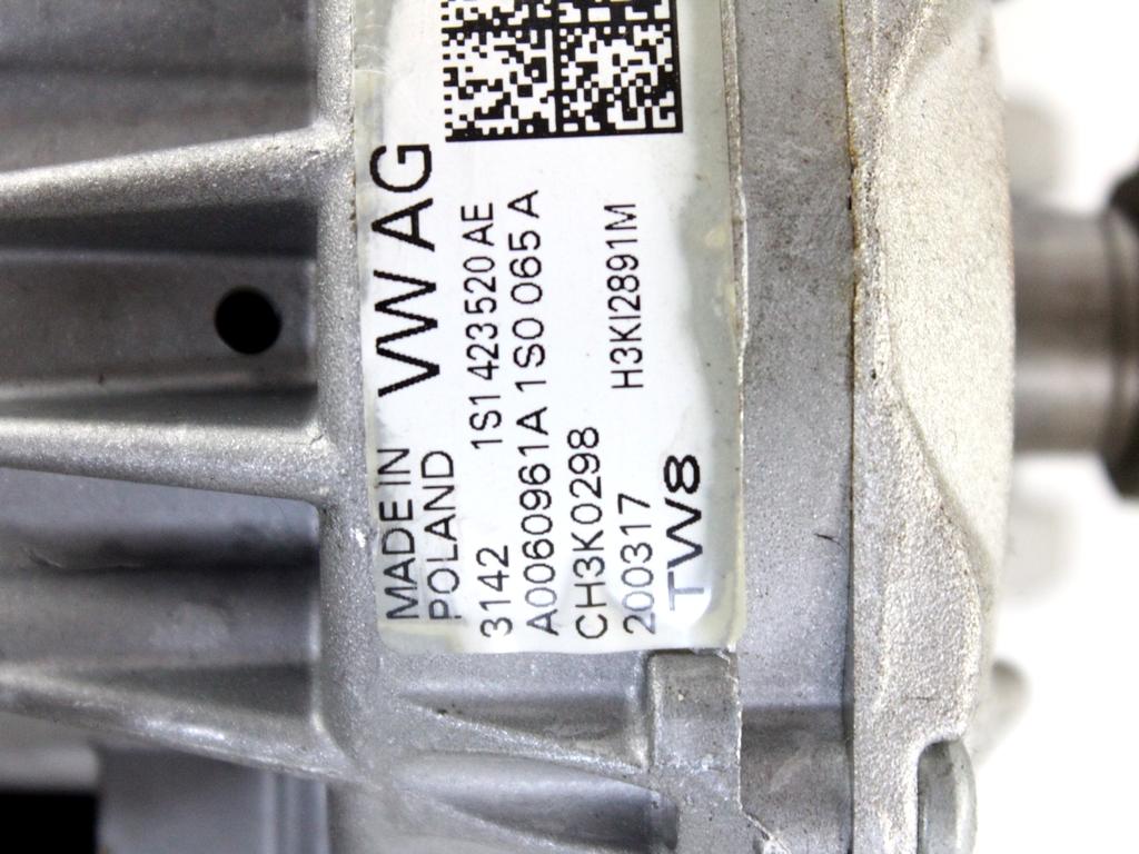 1S1419501J PIANTONE STERZO ELETTRICO SKODA CITIGO 1.0 M 50KW 5M 3P (2017) RICAMBIO USATO 