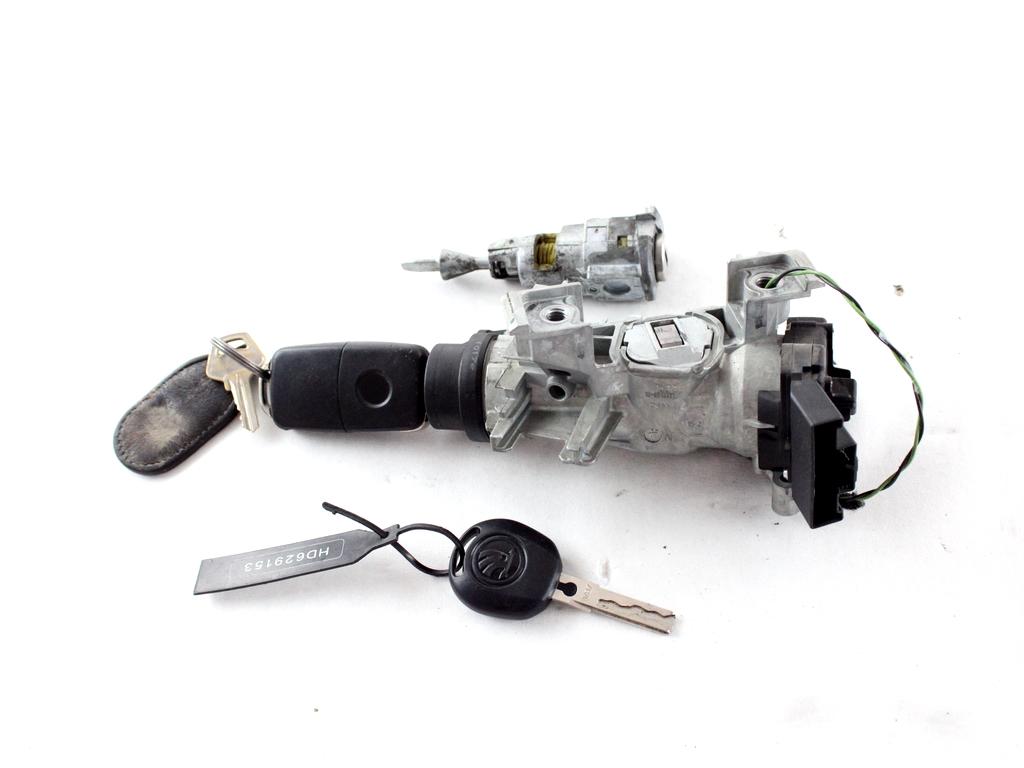 04C907309AF KIT ACCENSIONE AVVIAMENTO SKODA CITIGO 1.0 M 50KW 5M 3P (2017) RICAMBIO USATO CON CENTRALINA MOTORE, BLOCCHETTO ACCENSIONE CON CHIAVE, QUADRO STRUMENTI CONTACHILOMETRI 1K0905851 6RA905865A 1S0937090F 1ST920870B
