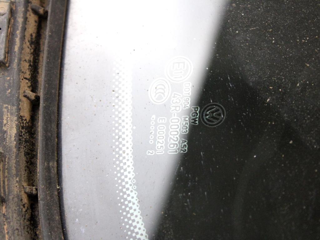 3AF845297AENVB VETRO FISSO PARAFANGO POSTERIORE SINISTRO OSCURATO VOLKSWAGEN PASSAT SW 1.4 M 110KW AUT 5P (2012) RICAMBIO USATO 