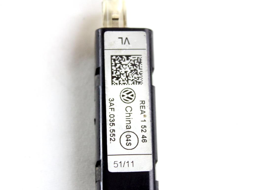 3AF035552 CENTRALINA AMPLIFICATORE ANTENNA VOLKSWAGEN PASSAT SW 1.4 M 110KW AUT 5P (2012) RICAMBIO USATO 