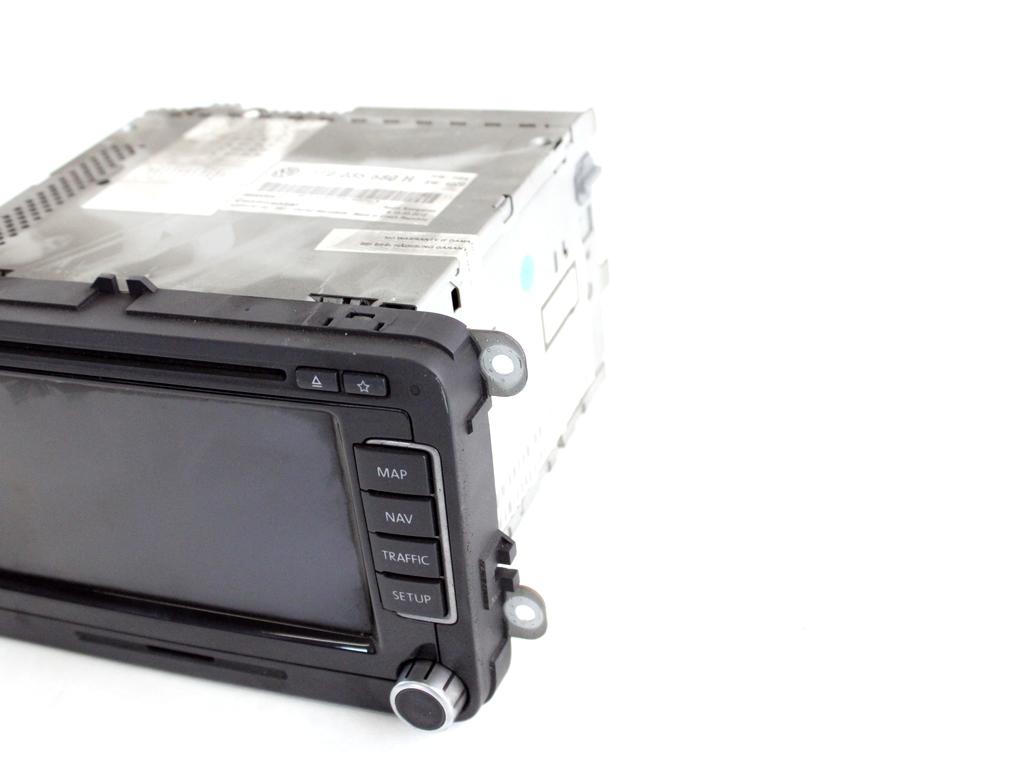 1T0035680H AUTORADIO CON SISTEMA DI NAVIGAZIONE SATELLITARE VOLKSWAGEN PASSAT SW 1.4 M 110KW AUT 5P (2012) RICAMBIO USATO 