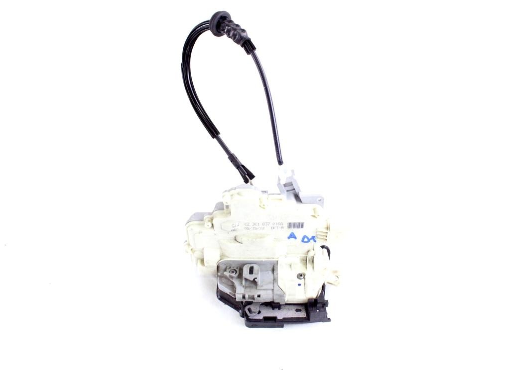 3C1837016B CHIUSURA SERRATURA PORTA ANTERIORE DESTRA VOLKSWAGEN PASSAT SW 1.4 M 110KW AUT 5P (2012) RICAMBIO USATO 