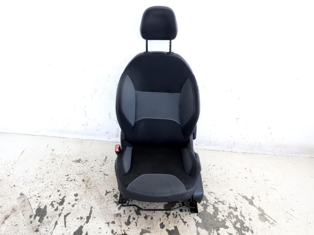 1609960080 SEDILE ANTERIORE SINISTRO GUIDATORE CITROEN C3 1.1 B 44KW 5M 5P (2012) RICAMBIO USATO