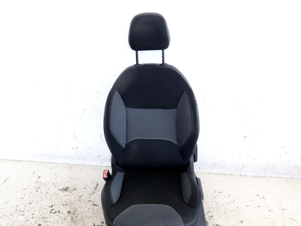 1609960080 SEDILE ANTERIORE SINISTRO GUIDATORE CITROEN C3 1.1 B 44KW 5M 5P (2012) RICAMBIO USATO
