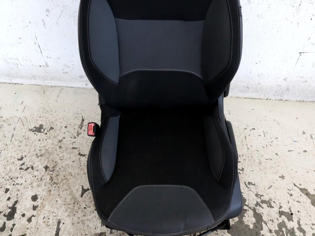 1609960080 SEDILE ANTERIORE SINISTRO GUIDATORE CITROEN C3 1.1 B 44KW 5M 5P (2012) RICAMBIO USATO