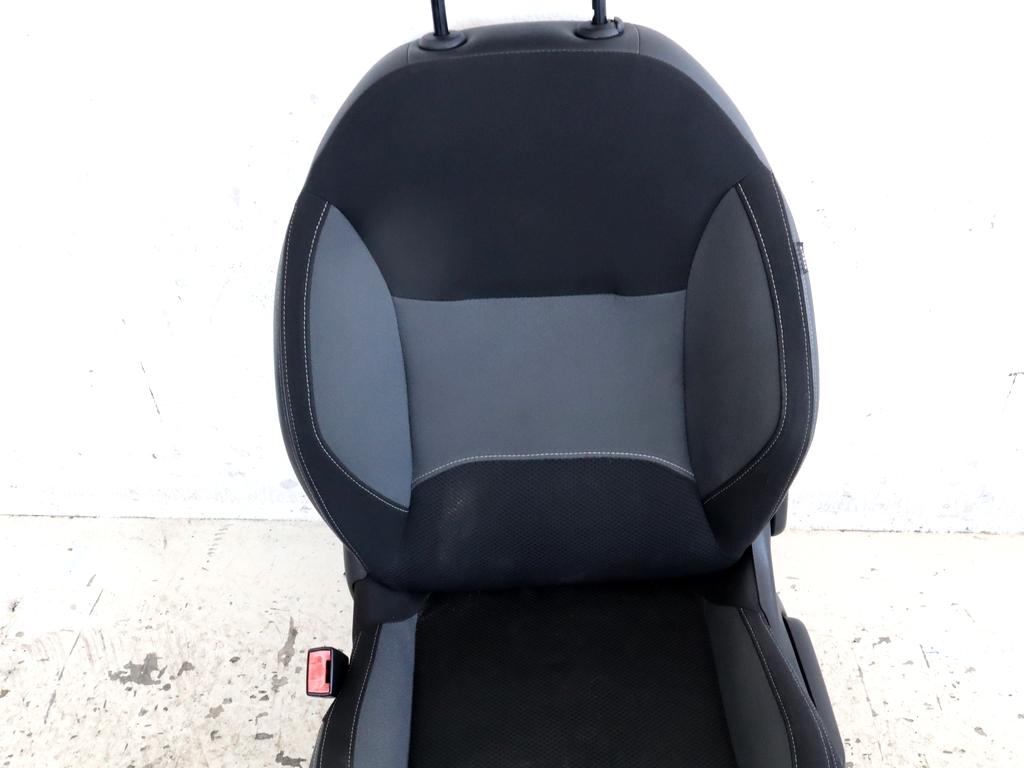 1609960080 SEDILE ANTERIORE SINISTRO GUIDATORE CITROEN C3 1.1 B 44KW 5M 5P (2012) RICAMBIO USATO