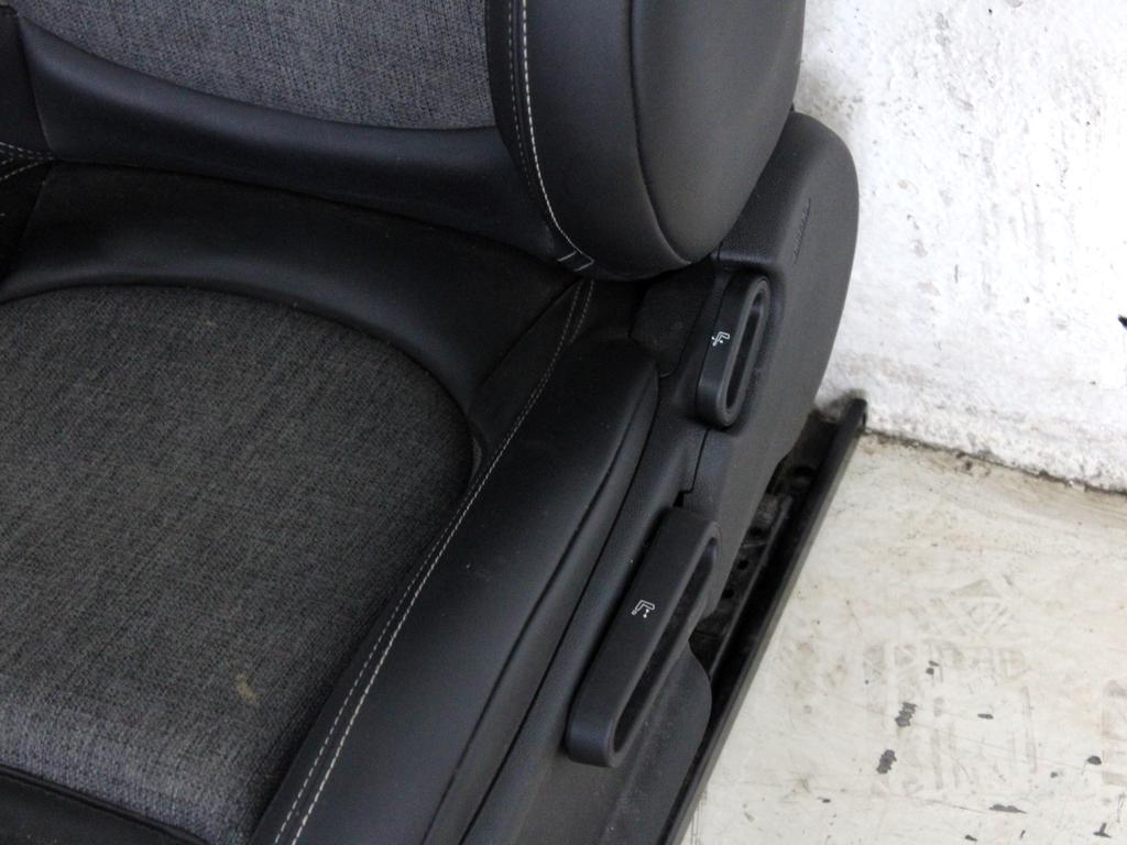 52107310635 SEDILE ANTERIORE SINISTRO GUIDATORE IN PELLE E TESSUTO MINI COOPER SE F56 E 75KW AUT 3P (2020) RICAMBIO USATO