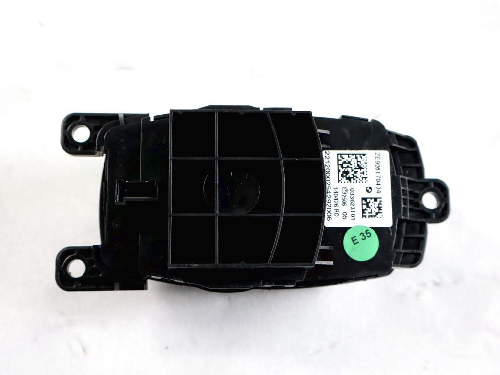 9261704 GRUPPO DI COMANDO PAD SISTEMA DI NAVIGAZIONE SATELLITARE BMW SERIE 3 316D F31 SW 2.0 D 85KW 6M 5P (2013) RICAMBIO USATO
