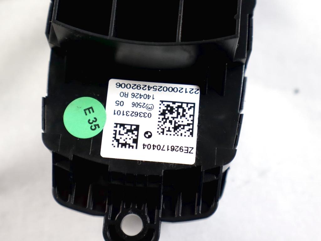 9261704 GRUPPO DI COMANDO PAD SISTEMA DI NAVIGAZIONE SATELLITARE BMW SERIE 3 316D F31 SW 2.0 D 85KW 6M 5P (2013) RICAMBIO USATO