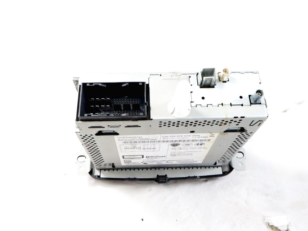 735594471 AUTORADIO DISPLAY MULTIFUNZIONE FIAT 500L 1.6 D 88KW 6M 5P (2014) RICAMBIO USATO (NON FORNIAMO CODICE AUTORADIO, MA SOLO NUMERO DI TELAIO VEICOLO)