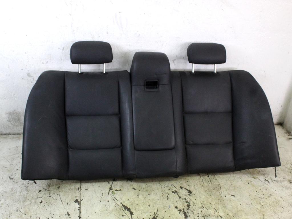 52207059599 SCHIENALE SEDILI POSTERIORI IN PELLE BMW SERIE 5 530D E60 3.0 D 170KW AUT 4P (2006) RICAMBIO USATO