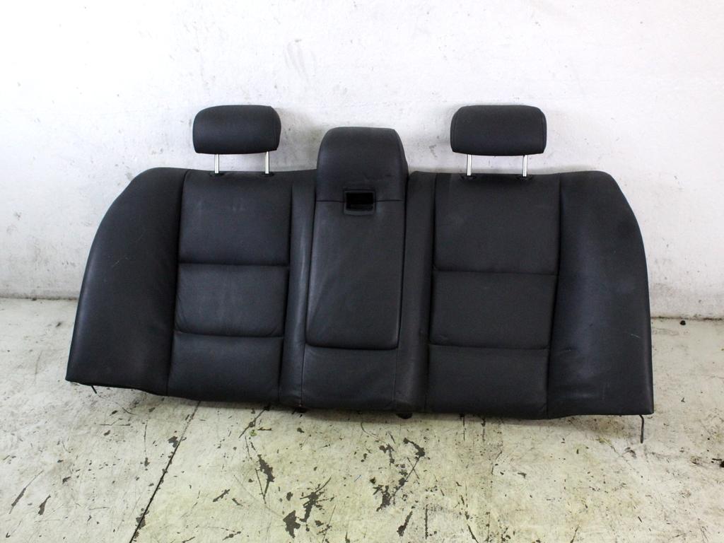 52207059599 SCHIENALE SEDILI POSTERIORI IN PELLE BMW SERIE 5 530D E60 3.0 D 170KW AUT 4P (2006) RICAMBIO USATO