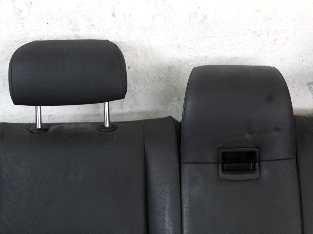 52207059599 SCHIENALE SEDILI POSTERIORI IN PELLE BMW SERIE 5 530D E60 3.0 D 170KW AUT 4P (2006) RICAMBIO USATO