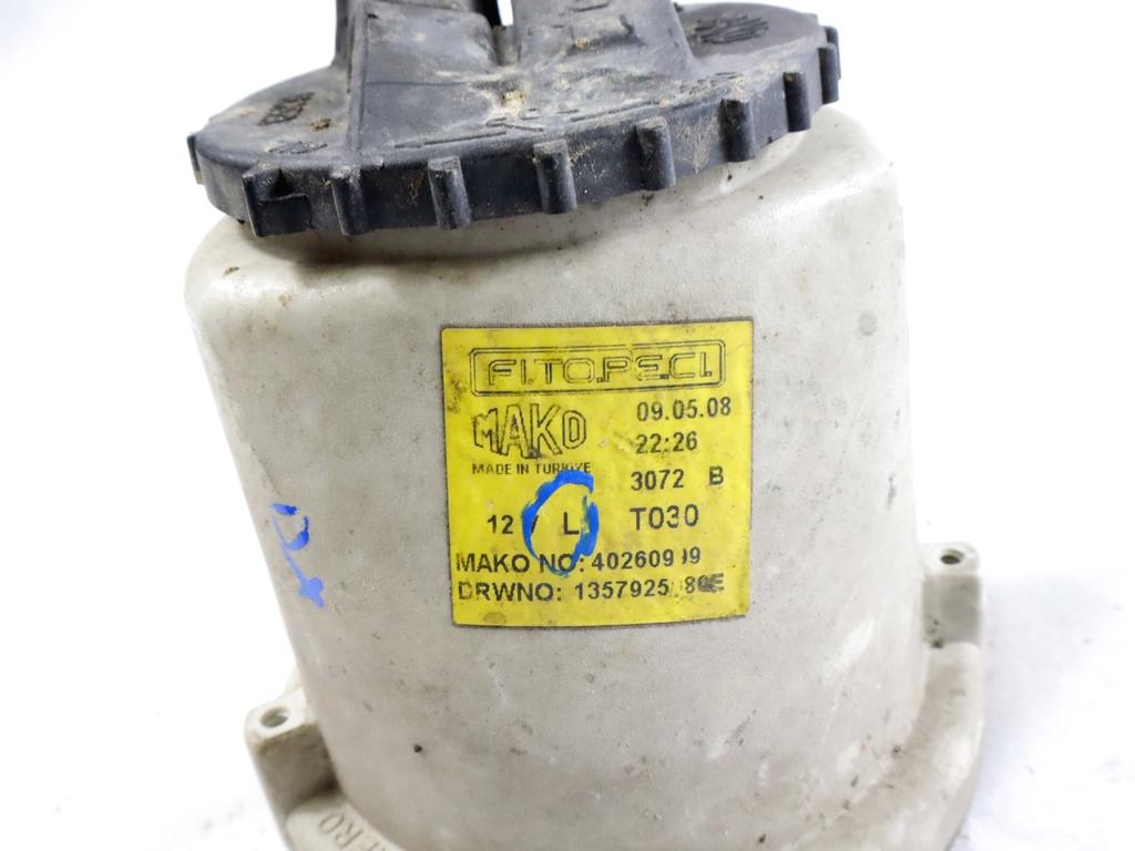 1357925080 FARO FANALE PROIETTORE FENDINEBBIA ANTERIORE SINISTRO FIAT QUBO 1.3 D 55KW 5M 4P (2008) RICAMBIO USATO