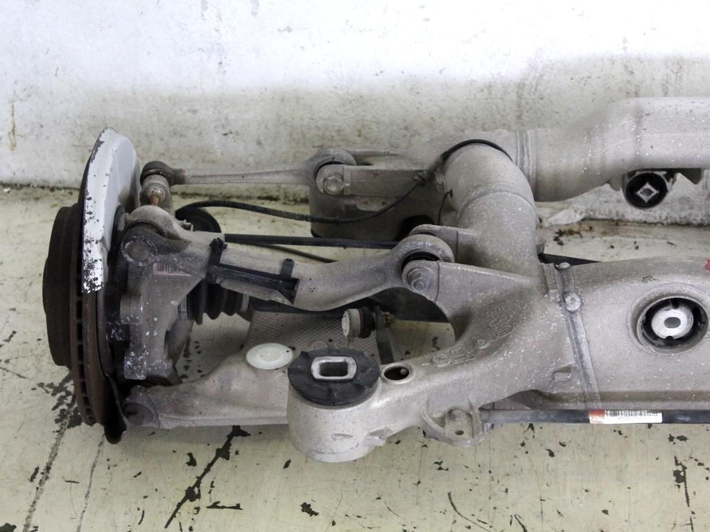 33316770828 PONTE ASSALE POSTERIORE BMW SERIE 5 530D E60 3.0 D 170KW AUT 4P (2006) RICAMBIO USATO CON MOZZI E FUSELLI