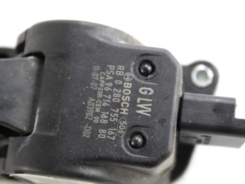 9671416880 PEDALE ACCELERATORE CITROEN C4 PICASSO 1.6 D 82KW AUT 5P (2011) RICAMBIO USATO