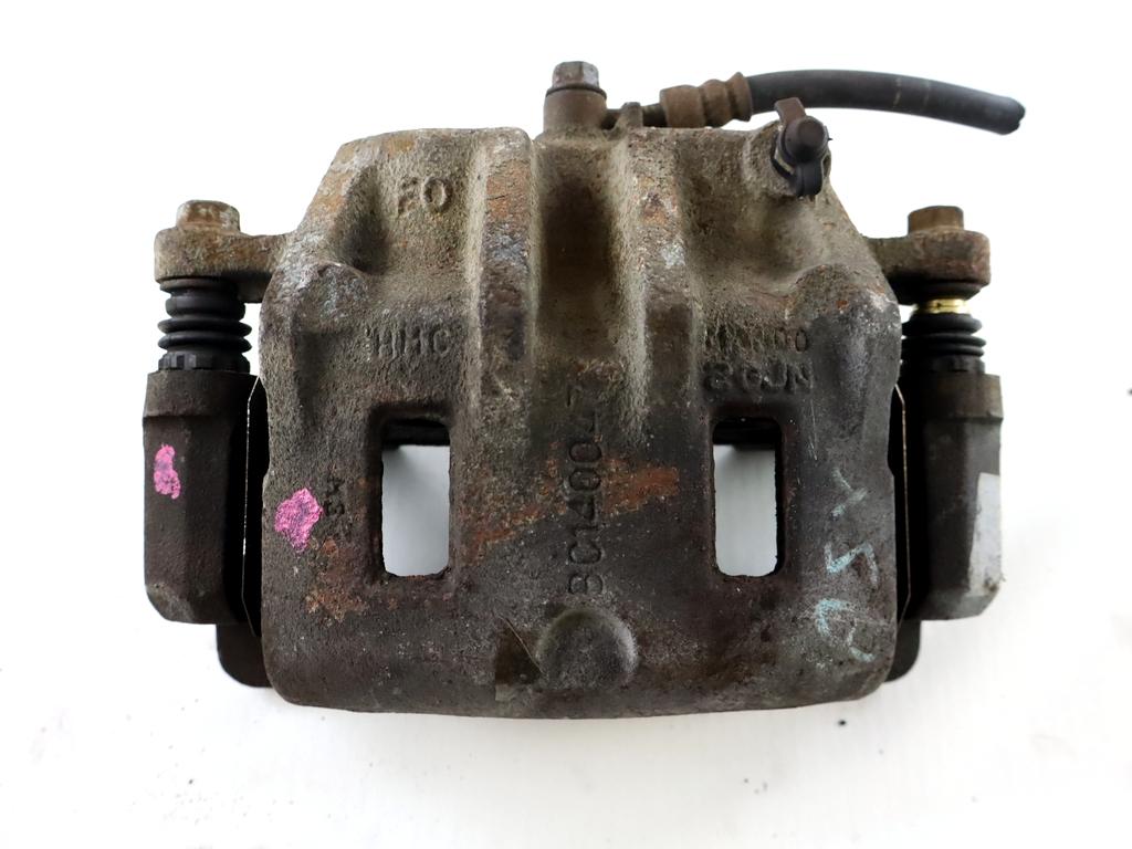 SPREDNJE LEVE ZAVORNE CELJUSTI  OEM N. 5811026100 ORIGINAL REZERVNI DEL HYUNDAI SANTA FE SM MK1 (2000 - 2006) DIESEL LETNIK 2003