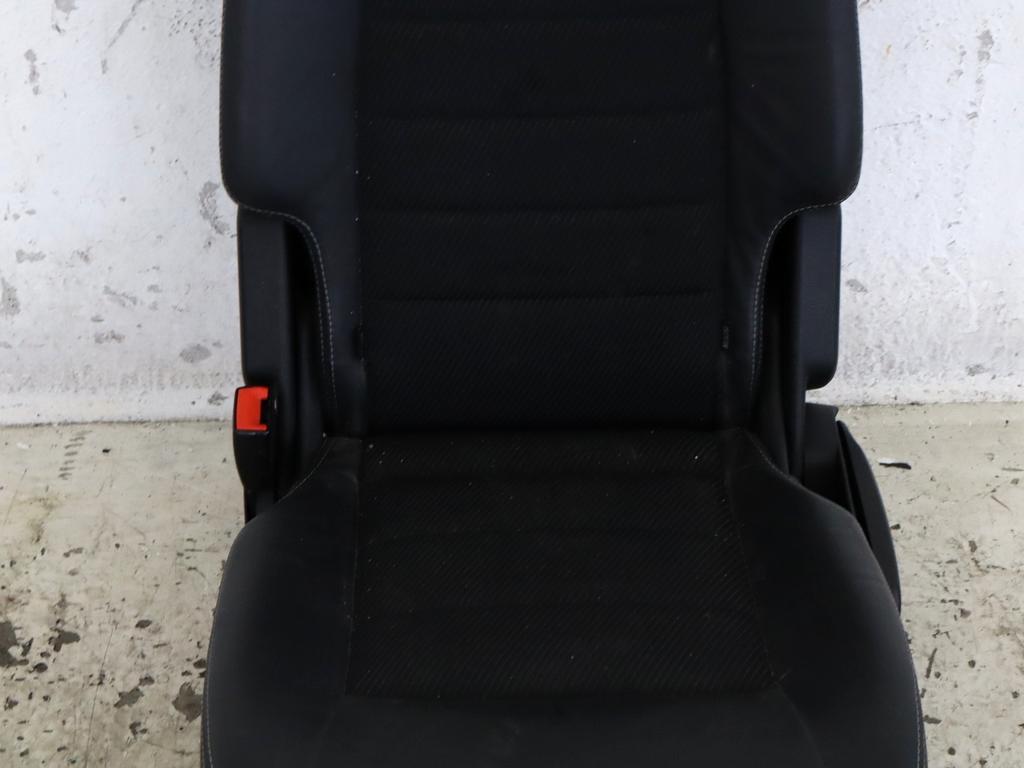 1675104 SEDILE POSTERIORE SINISTRO IN PELLE E TESSUTO FORD S-MAX 2.0 D 120KW AUT 5P (2010) RICAMBIO USATO