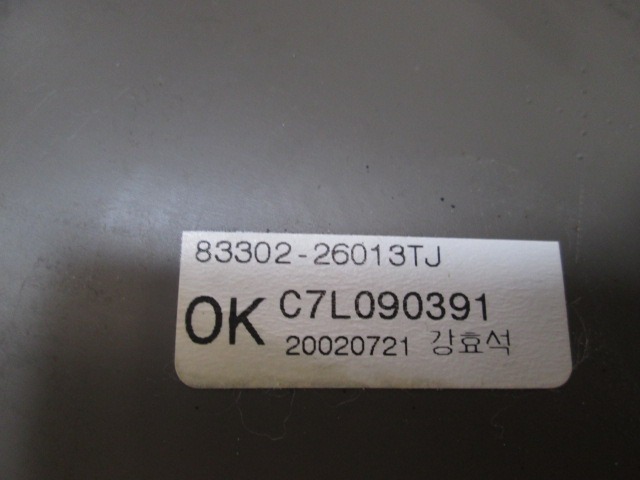 VRATNI PANEL OEM N. PNPDTHYSANTAFESMMK1SV5P ORIGINAL REZERVNI DEL HYUNDAI SANTA FE SM MK1 (2000 - 2006) DIESEL LETNIK 2003