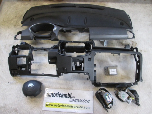 KIT AIRBAG KOMPLET OEM N. 68213AX713 ORIGINAL REZERVNI DEL NISSAN MICRA K12 K12E MK3 (2002 - 2010) DIESEL LETNIK 2003