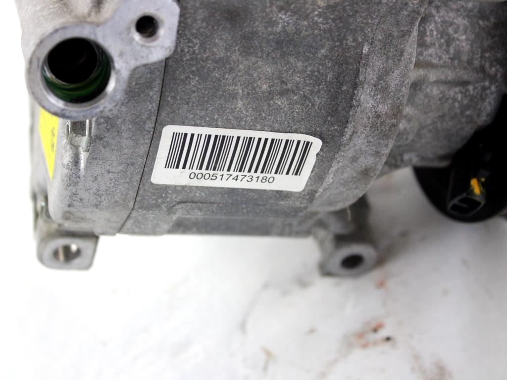51747318 COMPRESSORE CLIMATIZZATORE CLIMA A/C FIAT BRAVO 1.4 G 66KW 6M 5P (2009) RICAMBIO USATO