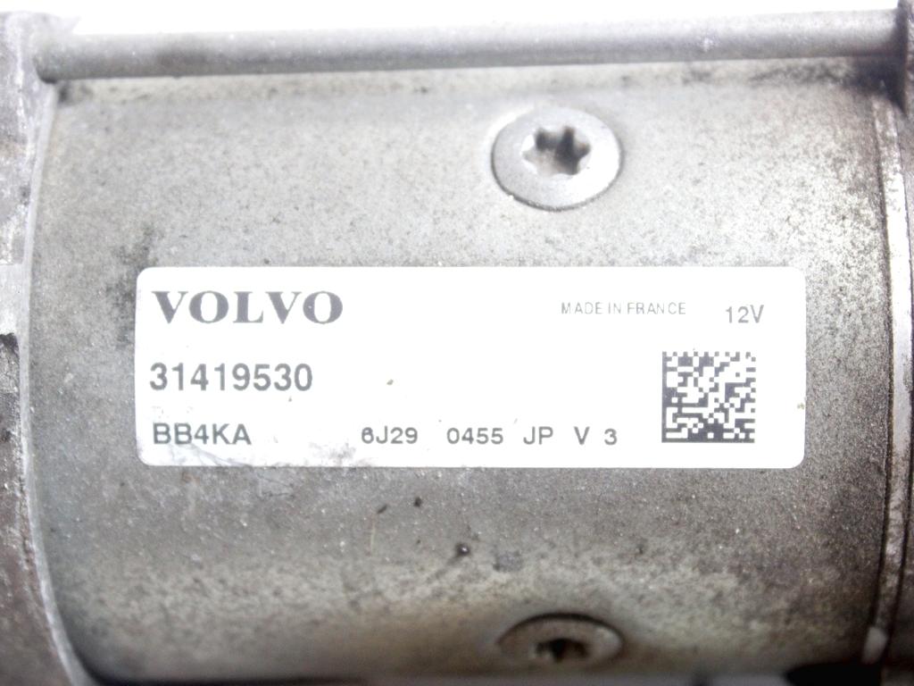 31419530 MOTORINO AVVIAMENTO VOLVO XC60 2.0 D RHD 140KW AUT 5P (2017) RICAMBIO USATO