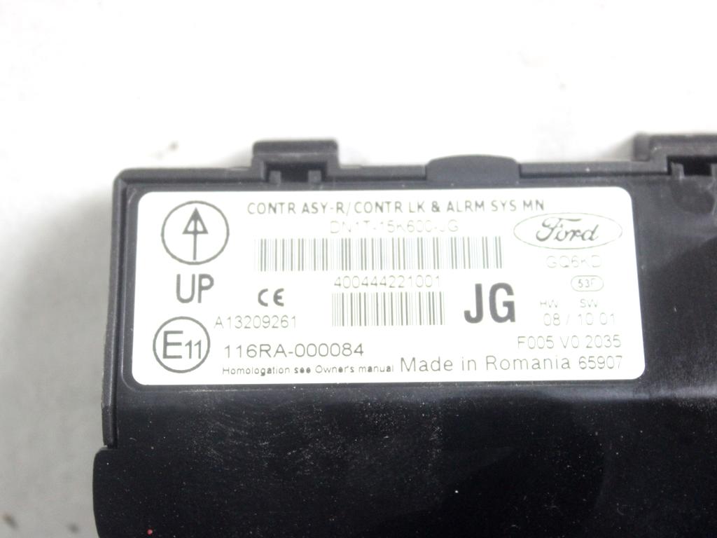 G1B1-12A650-AAB KIT ACCENSIONE AVVIAMENTO FORD FIESTA 1.4 G 71KW 5M 5P (2017) RICAMBIO USATO CON CENTRALINA MOTORE, QUADRO STRUMENTI CONTACHILOMETRI, BLOCCHETTI ACCENSIONE APERTURA CON CHIAVE 8A6T-15607-AC C1BT-10849-EAX