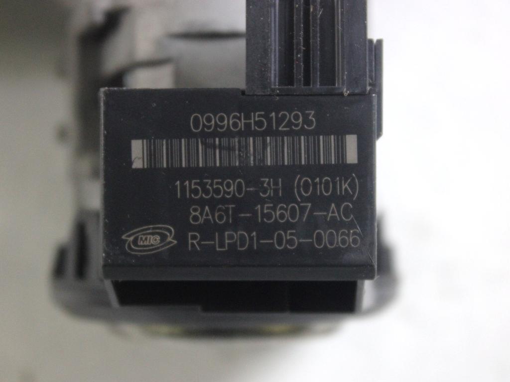 G1B1-12A650-AAB KIT ACCENSIONE AVVIAMENTO FORD FIESTA 1.4 G 71KW 5M 5P (2017) RICAMBIO USATO CON CENTRALINA MOTORE, QUADRO STRUMENTI CONTACHILOMETRI, BLOCCHETTI ACCENSIONE APERTURA CON CHIAVE 8A6T-15607-AC C1BT-10849-EAX