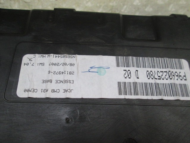 KILOMETER STEVEC OEM N. 00006105WK ORIGINAL REZERVNI DEL CITROEN C3 / PLURIEL MK1R (09/2005 - 11/2010) BENZINA LETNIK 2007