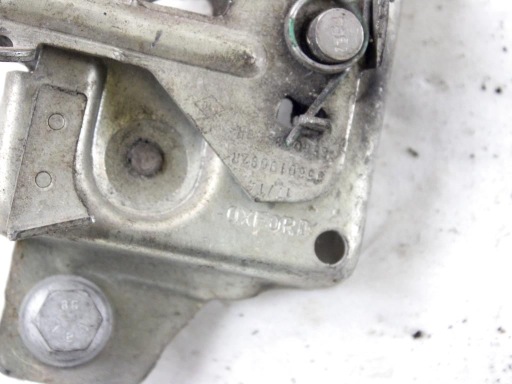 656019092R CHIUSURA SERRATURA COFANO ANTERIORE RENAULT KANGOO 1.5 D 66KW 6M 2P (2014) RICAMBIO USATO