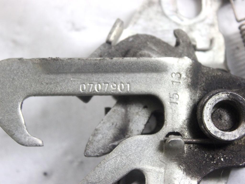 9685613880 CHIUSURA SERRATURA COFANO ANTERIORE CITROEN C3 1.4 D 50KW 5M 5P (2015) RICAMBIO USATO