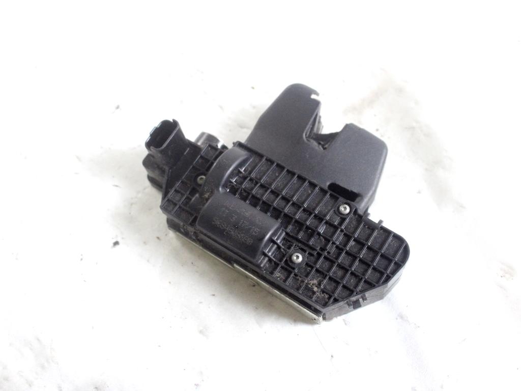 9151487499 CHIUSURA SERRATURA PORTELLONE COFANO POSTERIORE BAULE CITROEN C3 1.4 D 50KW 5M 5P (2015) RICAMBIO USATO