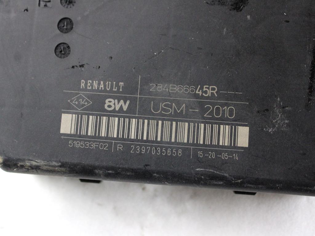 237104376R KIT ACCENSIONE AVVIAMENTO RENAULT KANGOO 1.5 D 66KW 6M 2P (2014) RICAMBIO USATO CON CENTRALINA MOTORE, BLOCCHETTI ACCENSIONE APERTURA CON CHIAVE 0281030899 284B15323R 284B66645R 8200405701