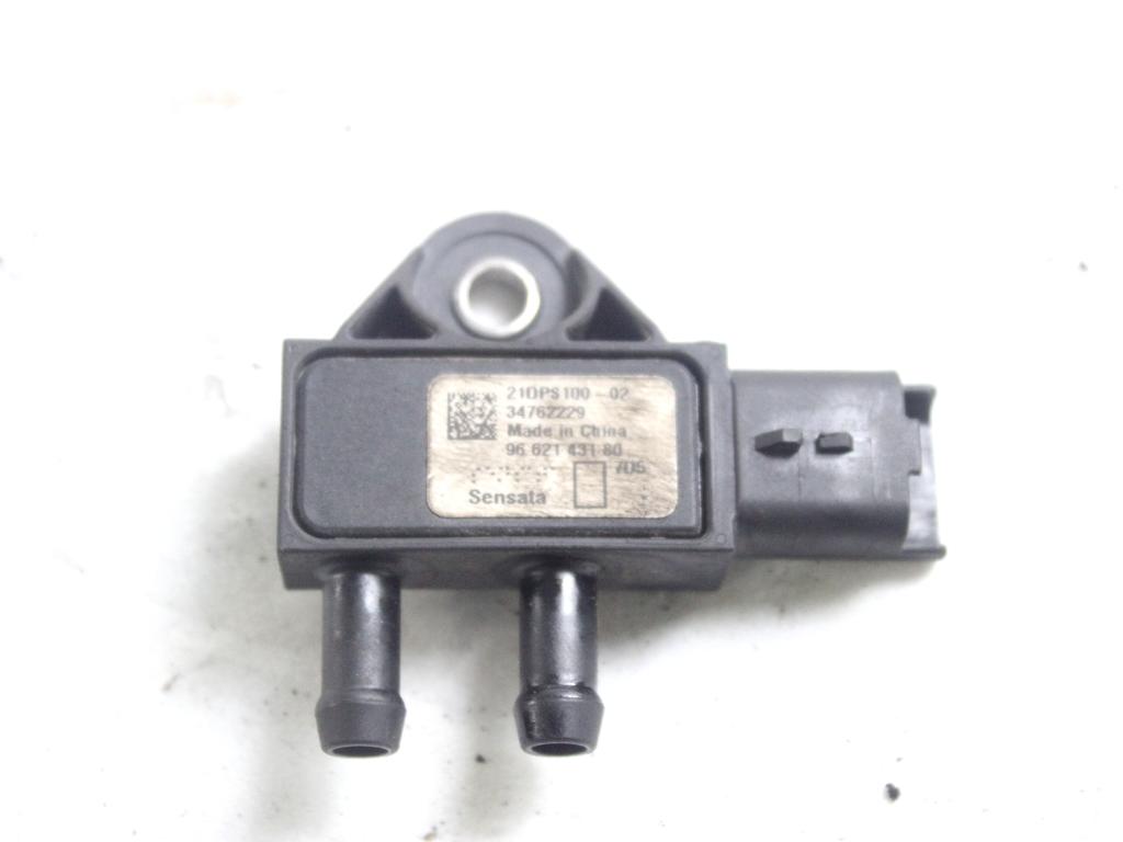 9662143180 SENSORE DI PRESSIONE SCARICO CITROEN C3 1.4 D 50KW 5M 5P (2015) RICAMBIO USATO