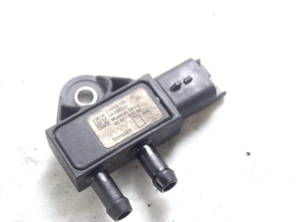 9662143180 SENSORE DI PRESSIONE SCARICO CITROEN C3 1.4 D 50KW 5M 5P (2015) RICAMBIO USATO