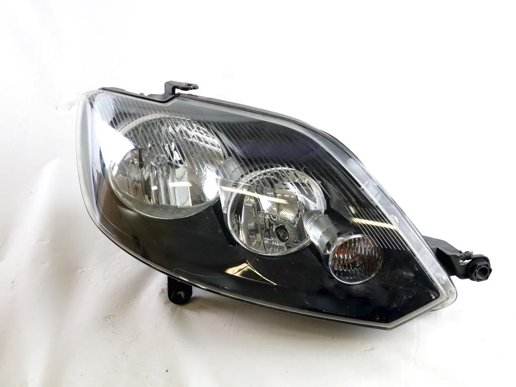5M1941006G FARO FANALE ANTERIORE DESTRO VOLKSWAGEN GOLF PLUS 1.6 D 77KW 5M 5P (2010) RICAMBIO USATO SUPPORTO LEGGERMENTE DANNEGGIATO