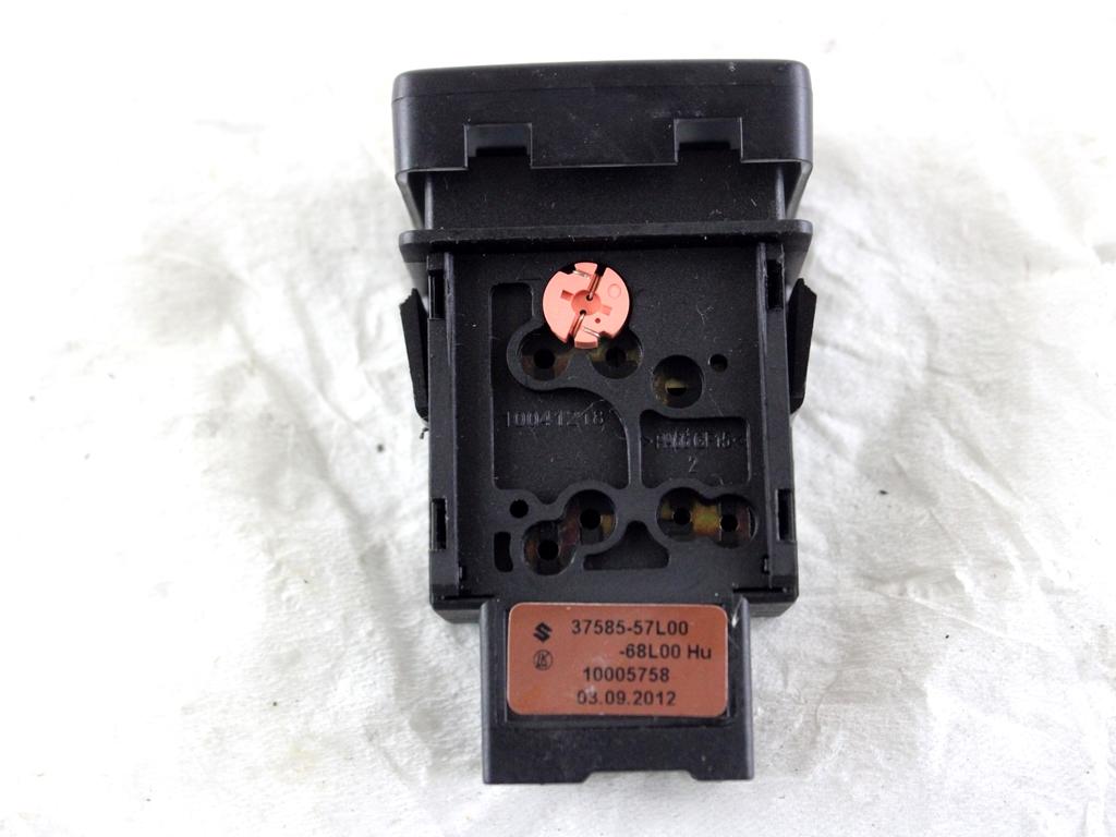 37585-57L00 COMANDO INTERRUTTORE DISATTIVAZIONE ESP CONTROLLO DI STABILITÀ OFF SUZUKI SWIFT 1.2 B 69KW AUT 5P (2013) RICAMBIO USATO