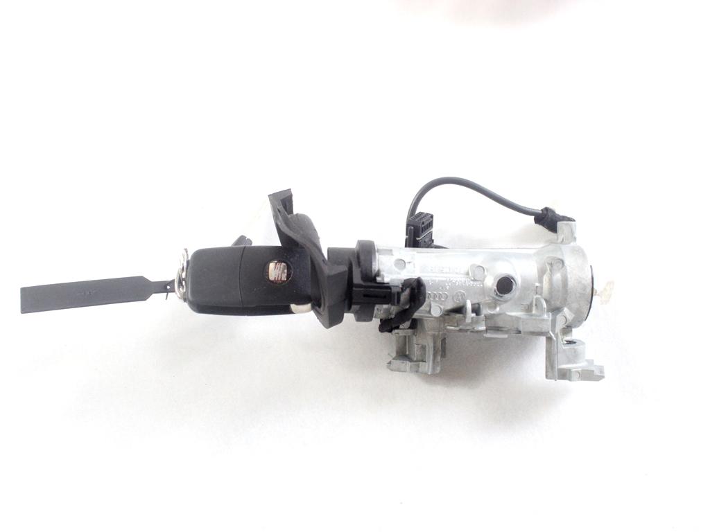 03G906021SH KIT ACCENSIONE AVVIAMENTO SEAT LEON 1.9 D 66KW 5M 5P (2009) RICAMBIO USATO CON CENTRALINA MOTORE, QUADRO STRUMENTI, BLOCCHETTI ACCENSIONE APERTURA CON CHIAVE 3C8937049D 1K0905851 1P0920804CX