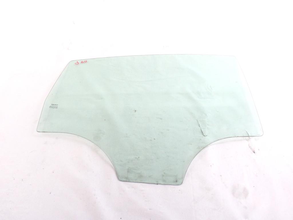 1P0845206B VETRO SCENDENTE PORTA POSTERIORE DESTRA SEAT LEON 1.9 D 66KW 5M 5P (2009) RICAMBIO USATO 