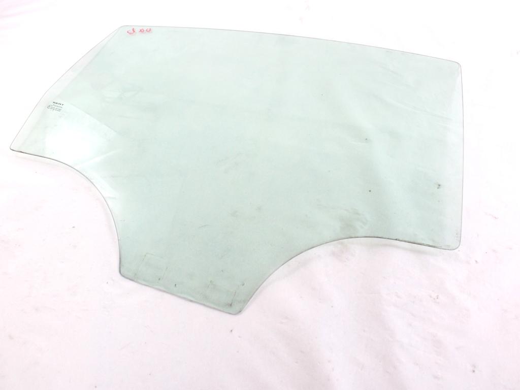 1P0845206B VETRO SCENDENTE PORTA POSTERIORE DESTRA SEAT LEON 1.9 D 66KW 5M 5P (2009) RICAMBIO USATO 