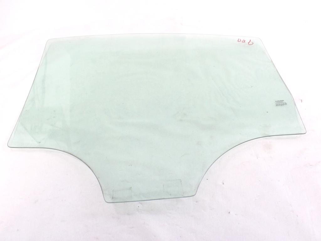 1P0845206B VETRO SCENDENTE PORTA POSTERIORE DESTRA SEAT LEON 1.9 D 66KW 5M 5P (2009) RICAMBIO USATO 