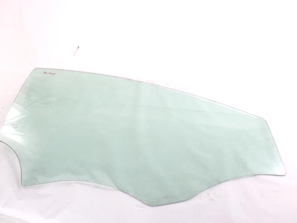 1P0845202B VETRO SCENDENTE PORTA ANTERIORE DESTRA SEAT LEON 1.9 D 66KW 5M 5P (2009) RICAMBIO USATO 