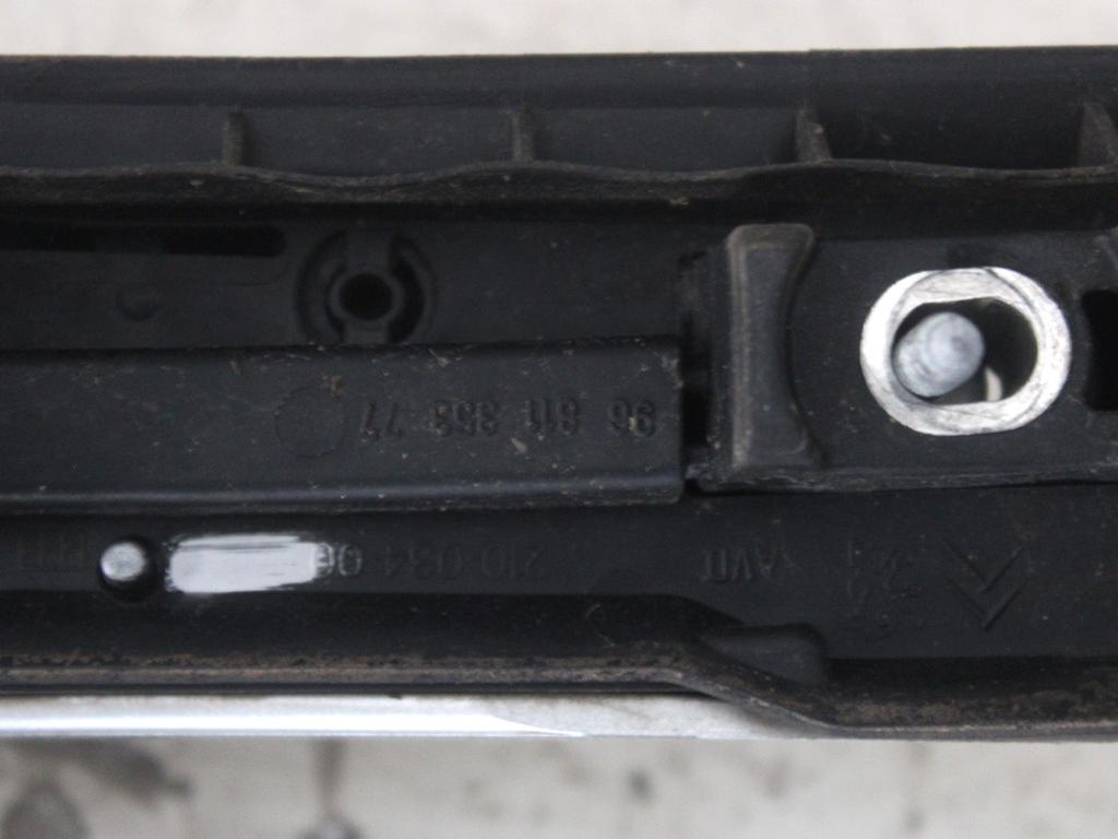 9681135477 COPPIA BARRE TETTO PORTATUTTO CITROEN C5 SW 2.0 D 120KW AUT 5P (2012) RICAMBIO USATO 